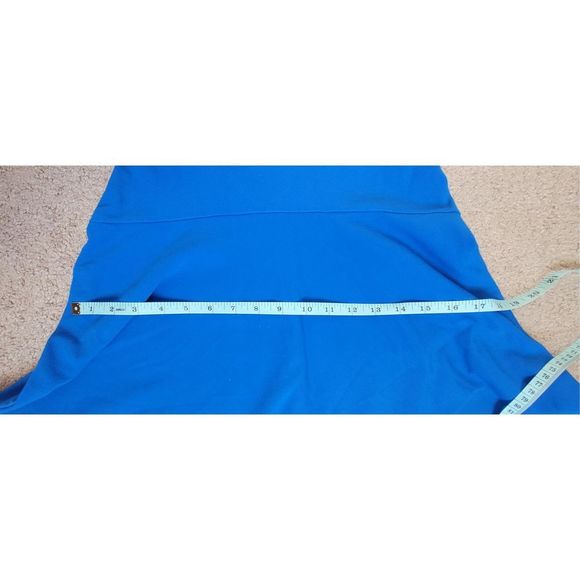 Diane Von Furstenberg Dress Mini Women’s 6 Blue Delyse Zipper Back - Picture 13 of 14